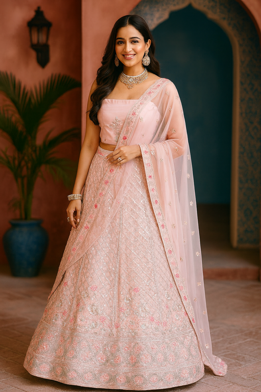Lehnga Pink 1127