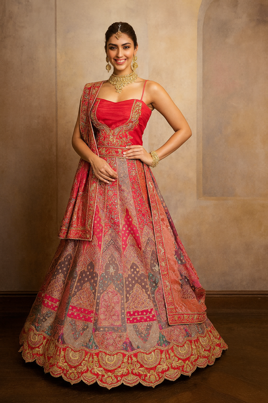 Lehnga Banarasi 1252
